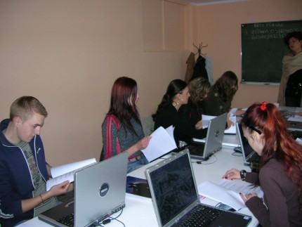 Elbląg, Podczas zajęć. Elbląg, Podczas zajęć.