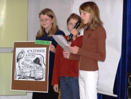 Elbląg, Exlibris gminy Godkowo. Elbląg, Exlibris gminy Godkowo.