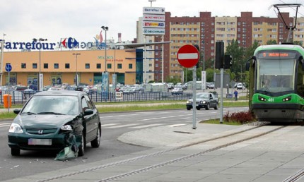 Elbląg, Kolizja z tramwajem