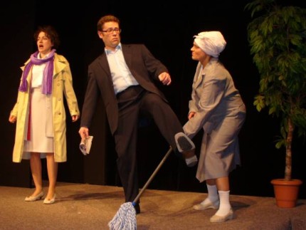 Elbląg, Od lewej: Monika Andrzejewska, Tomasz Czajka, Irena Adamiak.