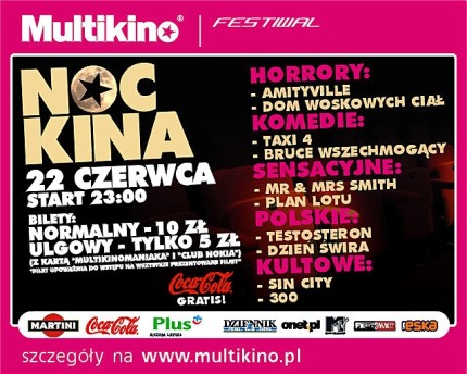 Elbląg, Noc Multikina