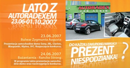 Elbląg, Rusza „Lato z AUTORADEX 2007”