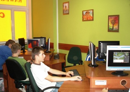 Elbląg, Odmalowana Cafe Camera Elbląg, Odmalowana Cafe Camera