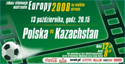 Elbląg, Polska – Kazachstan w Multikinie Elbląg, Polska – Kazachstan w Multikinie