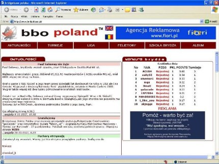 Elbląg, Brydżyści są za