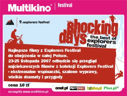 Elbląg, Shocking Days w Multikinie Elbląg, Shocking Days w Multikinie