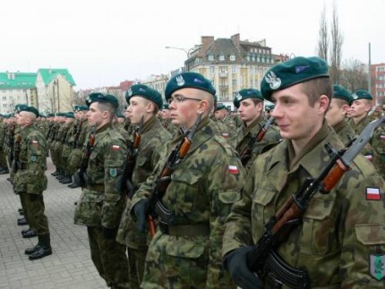 Elbląg, Ja, żołnierz Wojska Polskiego, przysięgam..