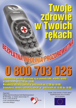 Elbląg, „Twoje zdrowie w Twoich rękach” - bezpłatna infolinia