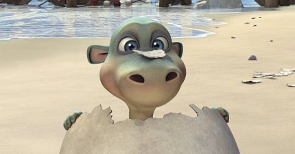 Elbląg, Wyspa dinozaura