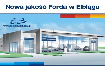 Elbląg, Nowy salon Forda w Elblągu Elbląg, Nowy salon Forda w Elblągu