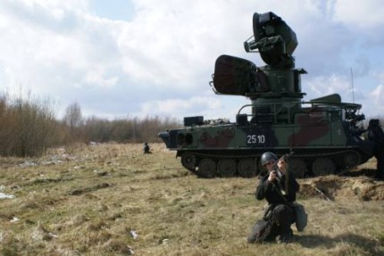 Elbląg, Sprawdzian dla przeciwlotników