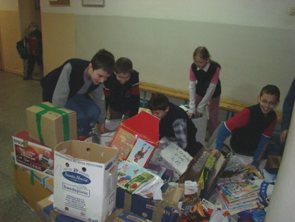 Elbląg, 3 tony makulatury w jeden dzień