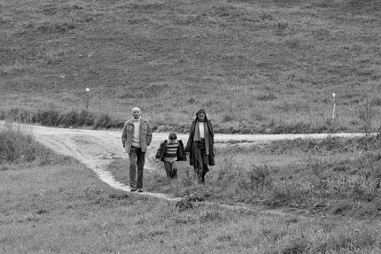 Elbląg, Chłopiec na galopującym koniu