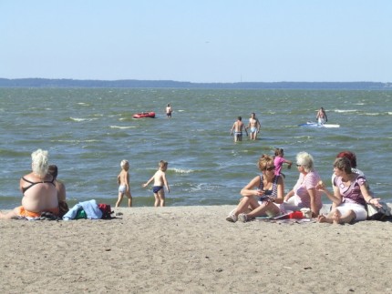 Elbląg, Na plaży w Tolkmicku