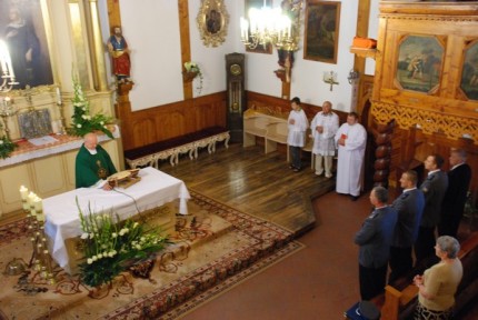 Elbląg, W uroczystej mszy świętej uczestniczyło kierownictwo elbląskiej policji