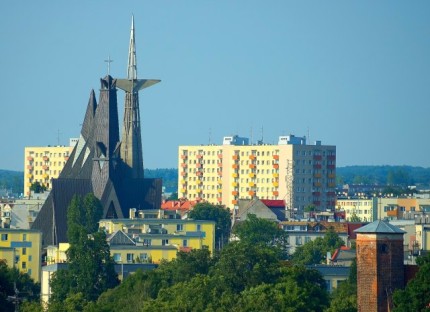 Elbląg, wieżowce są na pewno funkcjonalne, ale czy ładne ...?