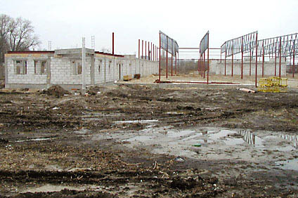 Elbląg, Na budowie nowych zakładów mięsnych przy ul. Mazurskiej nic się nie dzieje Elbląg, Na budowie nowych zakładów mięsnych przy ul. Mazurskiej nic się nie dzieje