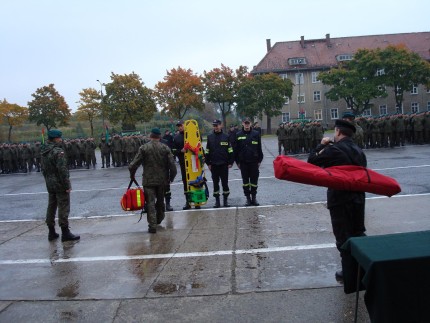 Elbląg, Elbląscy żołnierze-strażacy posiadają najlepszy sprzęt ratownictwa medycznego spośród wszystkich jednostek ratowniczo-gaśniczych 16 PDZ