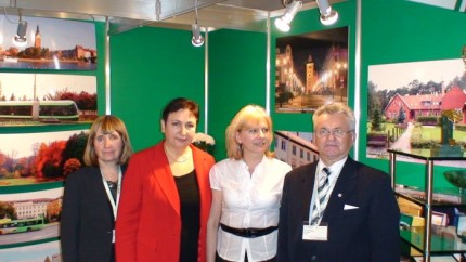 Elbląg, Delegacji elbląskiej na targach POLEKO 2008 przewodniczy prezydent Henryk Słonina
