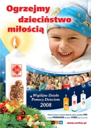 Elbląg, Bożonarodzeniowe świece Caritas