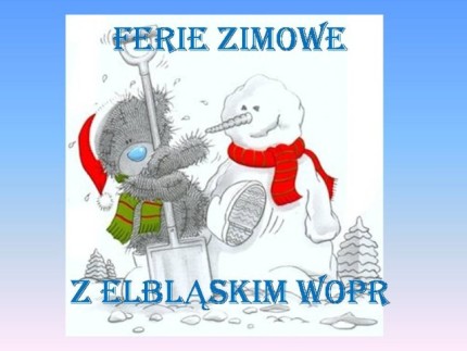 Elbląg, Ferie zimowe już tuż, tuż