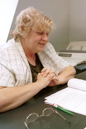 Elbląg, Anna Siewierska, szefowa terenowego biura Funduszu Gwarantowanych Świadczeń Pracowniczych w Elblągu Elbląg, Anna Siewierska, szefowa terenowego biura Funduszu Gwarantowanych Świadczeń Pracowniczych w Elblągu