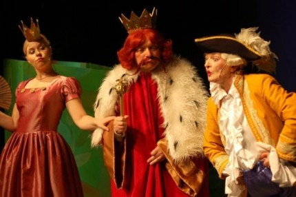 Elbląg, Bajkowy świat Jana Brzechwy zachwyci małych widzów (na zdj. od lewej: Anna Suchowiecka, Lesław Ostaszkiewicz, Jolanta Tadla)