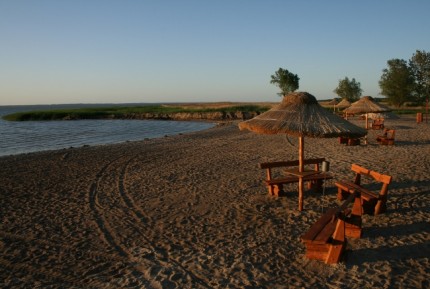 Elbląg, Plaża w Suchaczu