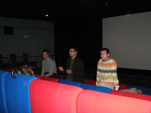 Elbląg, Gośćmi DKF-u byli twórcy niezależni: Michał Giorew, Tomek Zasada i Mateusz Jemioł