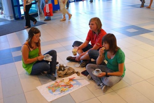 Elbląg, Popołudniowa herbatka w Ogrodach. Zdziwieni? Elbląg, Popołudniowa herbatka w Ogrodach. Zdziwieni?