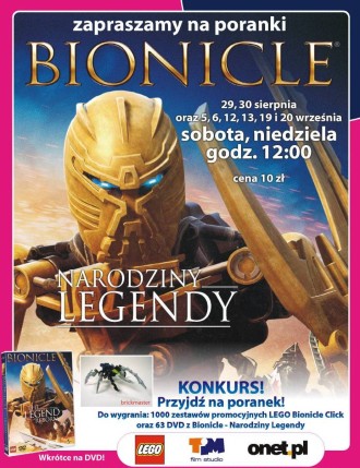Elbląg, Poranki z Bionicle...