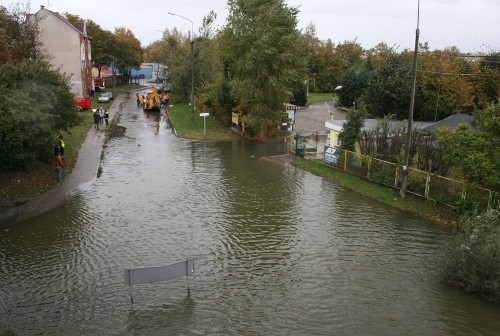 Elbląg, Rzeka wylała, Panieńska zamknięta