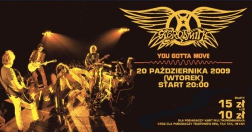 Elbląg, Koncert Aerosmith „You Gotta Move”