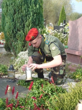 Elbląg, Harcerska akcja „Znicz”