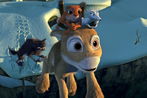 Elbląg, kadr z filmu „Renifer Niko ratuje święta"