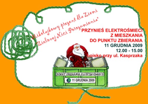 Elbląg, Mikołajkowy prezent dla Ziemi