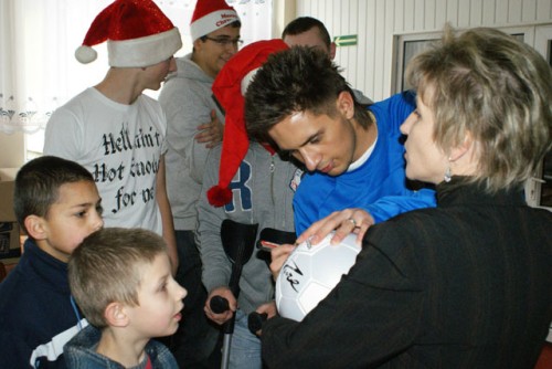 Elbląg, Mikołaje spotkali się w Domu Dziecka