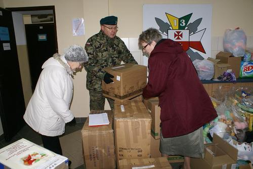 Elbląg, Wojskowa „Świąteczna paczka”