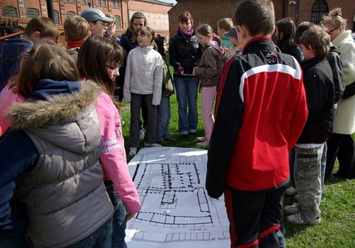Elbląg, Między innymi dzięki przenośnej mapie uczestnicy spotkań dotarli do klasztornej piekarni, szpitala, biblioteki, dormitorium, kuchni, refektarza czy skarbca
