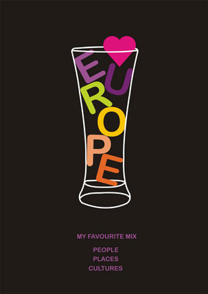 Elbląg, Plakat  Marii Mileńko, który zwyciężył w konkursie na plakat promujący Dzień Europy 2010.