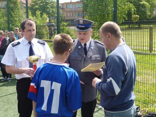 Elbląg, Puchary wręczał Naczelnik Wydziału Prewencji Kryminalnej i Wykroczeń KMP w Elblągu, nadkom. Piotr Cioła