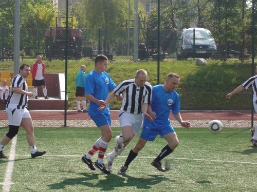 Elbląg, Policjanci na murawie