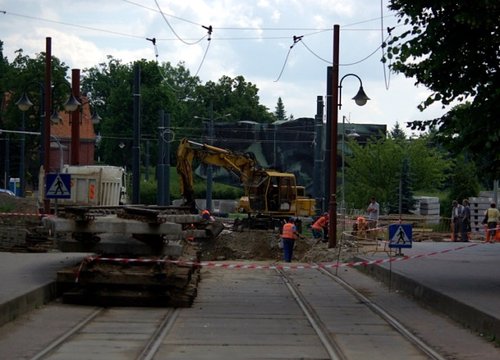 Elbląg, Komunikacja zastępcza na Grota-Roweckiego