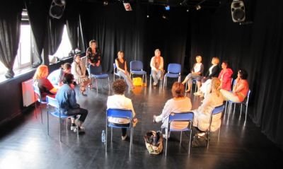 Elbląg, Podczas warsztatów uczestnicy projektu Azymut podnoszą swoje kwalifikacje.