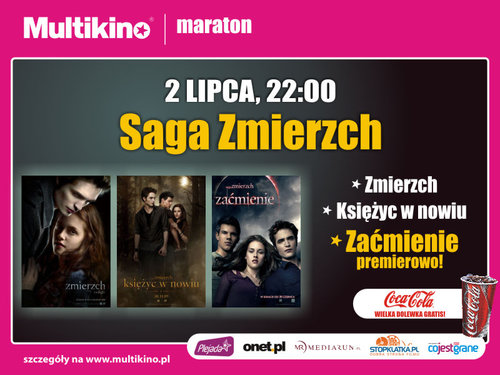 Nocny Maraton Filmowy z Sagą Zmierzch Nocny Maraton Filmowy z Sagą Zmierzch