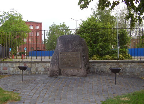 Elbląg, Skwer upamiętniający ofiary „sprawy elbląskiej”.