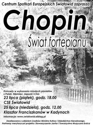 Elbląg, Młodzi pianiści zagrają Chopina