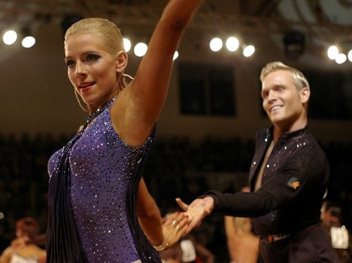 Elbląg, Krystian Radziejowski, Sylwia Maczek - zwycięzcy w kategorii Dorośli IDSF Latin Elbląg, Krystian Radziejowski, Sylwia Maczek - zwycięzcy w kategorii Dorośli IDSF Latin