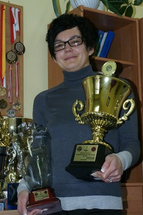 Elbląg, Utytułowana asp. Beata Nienadowska