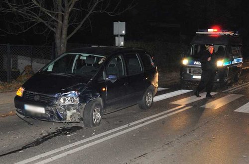 Elbląg, Wypadek na Bema - sprawca pijany